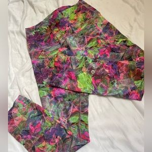 Lululemon wunder train capris